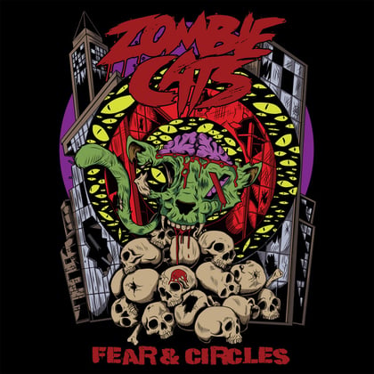 Fear & Circles album by Zombie Cats - Drum and Bass Cover Art