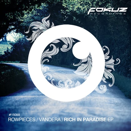 Rich In Paradise EP album by Rowpieces - Drum and Bass Cover Art