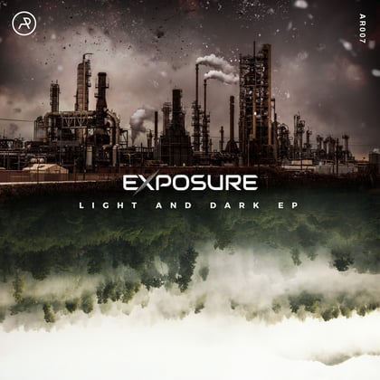 Light and Dark album by Exposure - Drum and Bass Cover Art