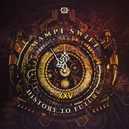 25 years of Charge album by Mampi Swift - Drum and Bass Cover Art