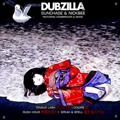 Tongue Lash album by Sunchase & Nick Bee - Drum and Bass Cover Art