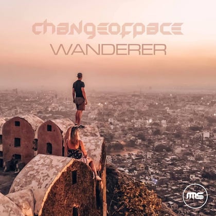 Wanderer album by Change of Pace - Drum and Bass Cover Art