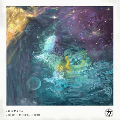 Journey album by Zar - Drum and Bass Cover Art