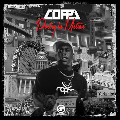 Poetry in Motion album by Coppa - Drum and Bass Cover Art