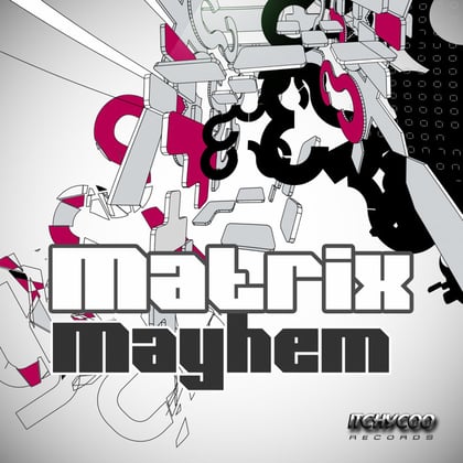 Mayhem album by Matrix - Drum and Bass Cover Art