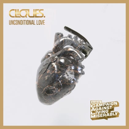 Unconditional Love album by CLIQUES. - Drum and Bass Cover Art