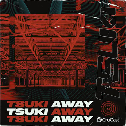 Away album by Tsuki - Drum and Bass Cover Art
