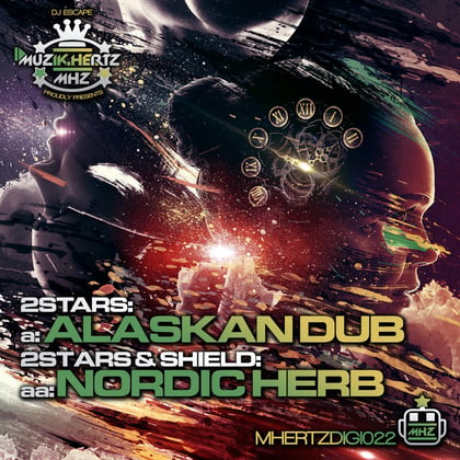 Alaskan Dub / Nordic Herb album by Shield - Drum and Bass Cover Art