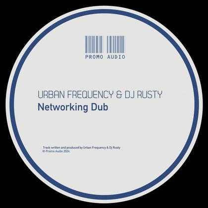 Networking Dub album by DJ Rusty & Urban Frequency - Drum and Bass Cover Art