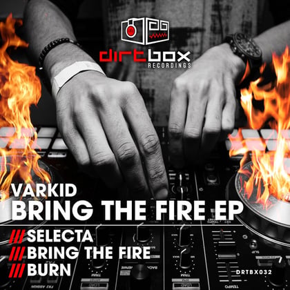 Bring The Fire EP album by Varkid - Drum and Bass Cover Art