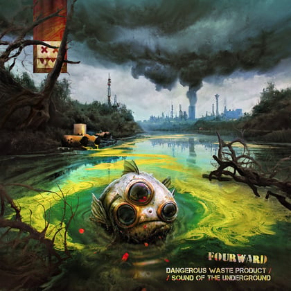 Dangerous Waste Product / Sound Of The Underground album by Fourward - Drum and Bass Cover Art