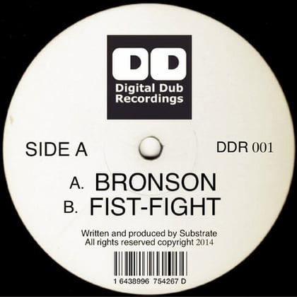 Bronson album by Substrate - Drum and Bass Cover Art