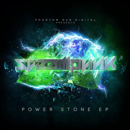 Power Stone album by Steampunk - Drum and Bass Cover Art