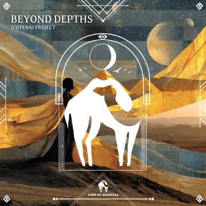 Beyond Depths album by Tengu, Icotenai Project & Cafe De Anatolia - Drum and Bass Cover Art