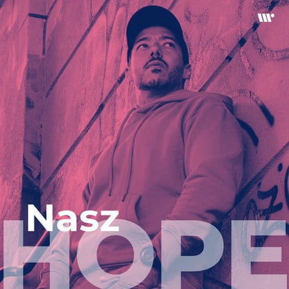 Hope album by Nasz - Drum and Bass Cover Art