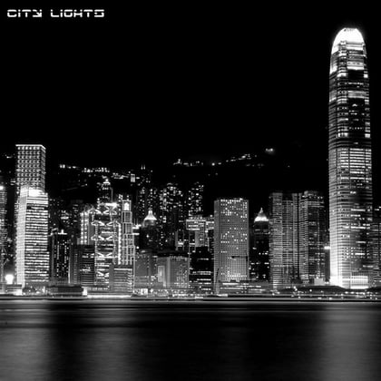 City Lights album by D'Cruze - Drum and Bass Cover Art
