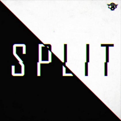 SPLIT album by Zombie Cats - Drum and Bass Cover Art