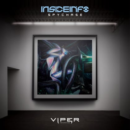 Spychase album by InsideInfo & Schoco - Drum and Bass Cover Art
