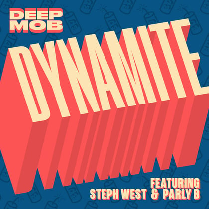 Dynamite album by Parly B - Drum and Bass Cover Art