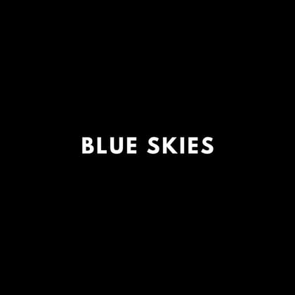 Blue Skies (Radio Edit) album by Muffler - Drum and Bass Cover Art