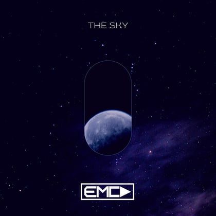 The Sky album by EMCD - Drum and Bass Cover Art