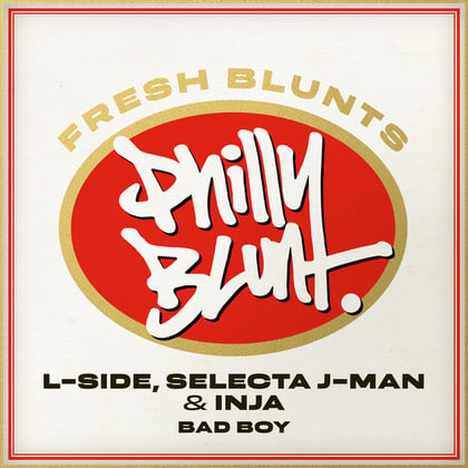Bad Boy album by L-Side, Selecta J-Man & Inja - Drum and Bass Cover Art