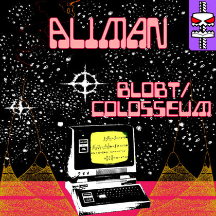 Blobt / Colosseum album by Aliman - Drum and Bass Cover Art