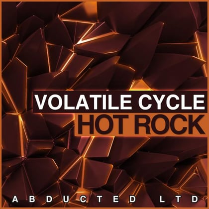 Hot Rock album by Volatile Cycle - Drum and Bass Cover Art