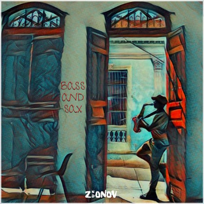 Bass & Sax album by Current Value & ZIONOV ND - Drum and Bass Cover Art