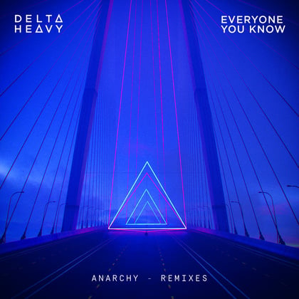 Anarchy (Remixes) album by Delta Heavy - Drum and Bass Cover Art