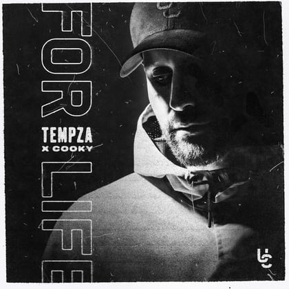 For Life album by Tempza - Drum and Bass Cover Art