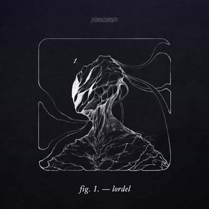 Lordel album by Halogenix - Drum and Bass Cover Art