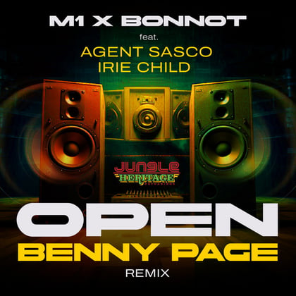Open (Benny Page Remix) album by Benny Page - Drum and Bass Cover Art