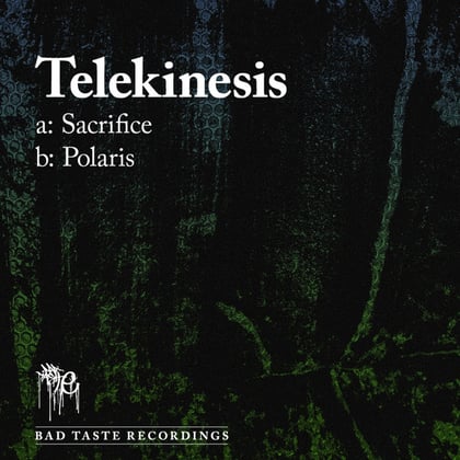 Sacrifice / Polaris album by Telekinesis - Drum and Bass Cover Art
