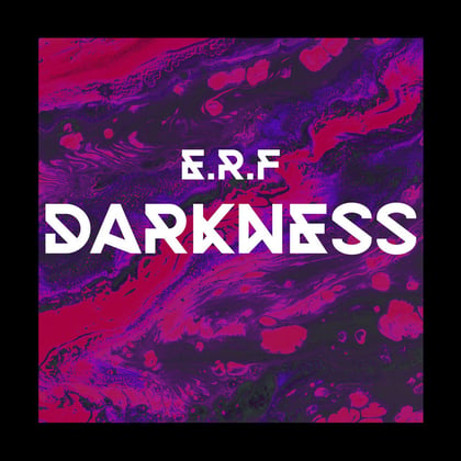 DARKNESS album by E.R.F - Drum and Bass Cover Art