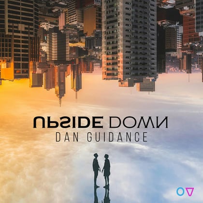 Upside Down album by Dan Guidance - Drum and Bass Cover Art