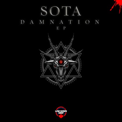 Damnation album by SOTA - Drum and Bass Cover Art
