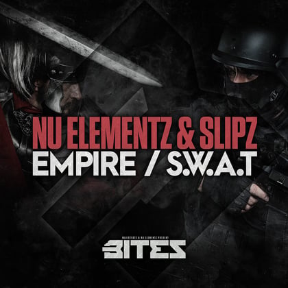 Empire / S.W.A.T album by Nu Elementz & Slipz - Drum and Bass Cover Art