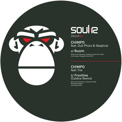 Chimpo album by Chimpo - Drum and Bass Cover Art