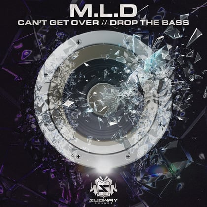 Can't Get Over / Drop The Bass album by M.L.D - Drum and Bass Cover Art
