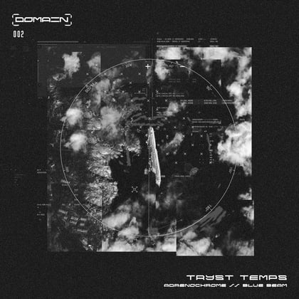 Adrenochrome / Blue Beam album by Tryst Temps - Drum and Bass Cover Art