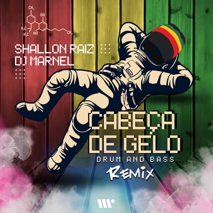 Cabeça de Gelo (Drum and Bass Remix) album by DJ Marnel - Drum and Bass Cover Art