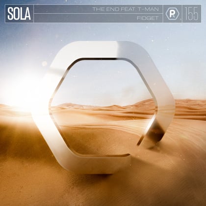 The End / Fidget album by Sola - Drum and Bass Cover Art