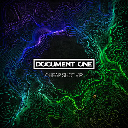 Cheap Shot VIP album by Document One - Drum and Bass Cover Art