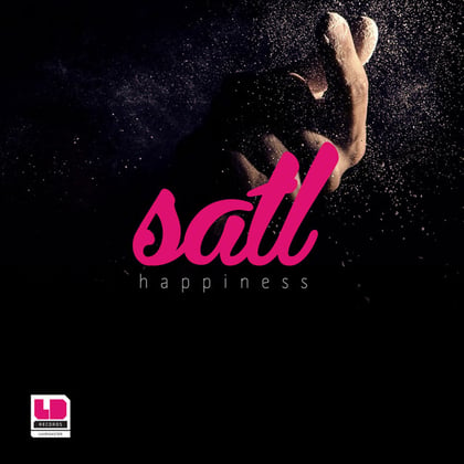 Happiness album by QZB & Satl - Drum and Bass Cover Art