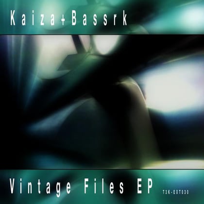 Vintage Files EP album by Kaiza - Drum and Bass Cover Art