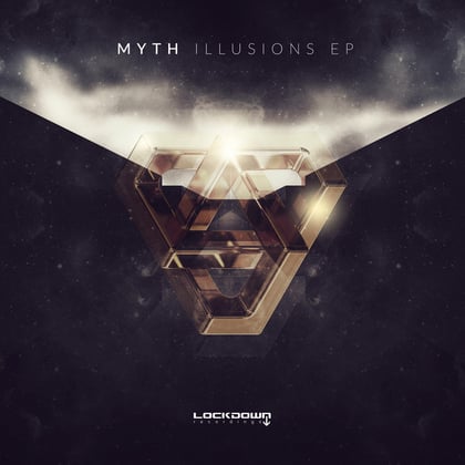 Illusions album by Myth - Drum and Bass Cover Art