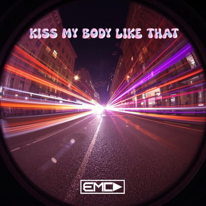 kiss my body like that album by EMCD - Drum and Bass Cover Art