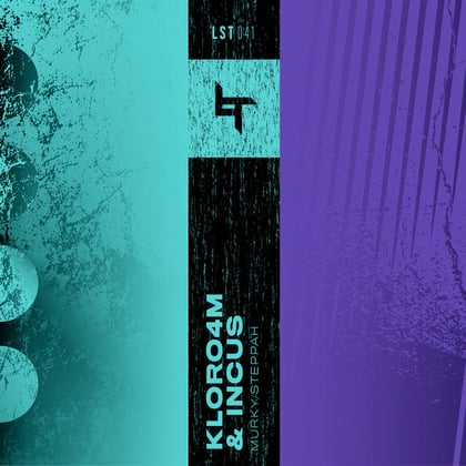 Murky/Steppah album by Incus - Drum and Bass Cover Art