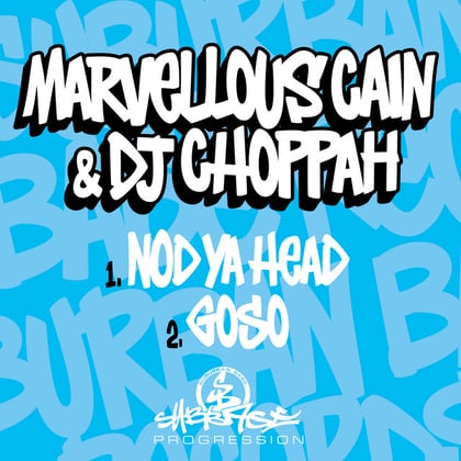 Nod Ya Head album by Marvellous Cain - Drum and Bass Cover Art